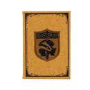 MINISO HARRY POTTER COLLECTION HUFFLEPUFF PU HARDCOVER BOOK WITH STRIPED EDGES (208 SHEETS) 2018011410105 HARDCOVER MEMO BOOK-1