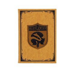 MINISO HARRY POTTER COLLECTION HUFFLEPUFF PU HARDCOVER BOOK WITH STRIPED EDGES (208 SHEETS) 2018011410105 HARDCOVER MEMO BOOK