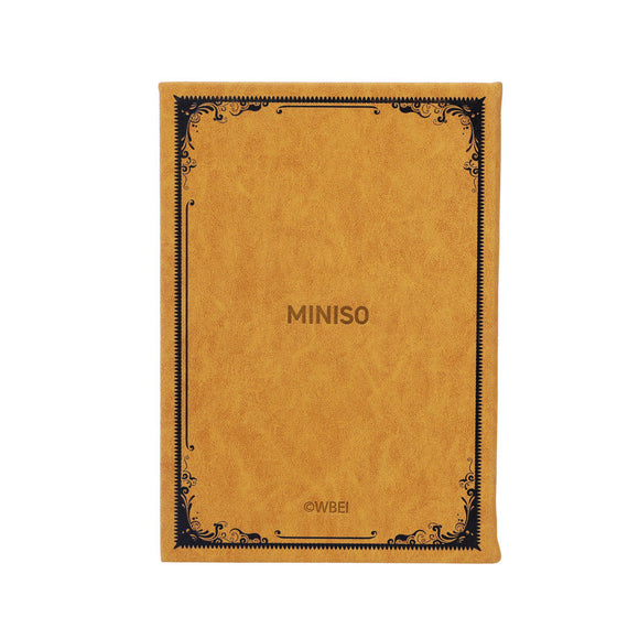 MINISO HARRY POTTER COLLECTION HUFFLEPUFF PU HARDCOVER BOOK WITH STRIPED EDGES (208 SHEETS) 2018011410105 HARDCOVER MEMO BOOK