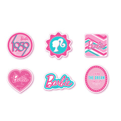 MINISO BARBIE SHINING COLLECTION LOLLIPOP ACRYLIC CLIP ( 6 ASSORTED MODELS ) PDQ 2018014510109 CREATIVE DIY