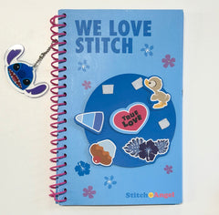MINISO DISNEY STITCH COLLECTION B6 STITCH ROTATING WHEEL WIRE-BOUND BOOK (60 SHEETS) (PDQ) 2018018910103 WIREBOUND BOOK