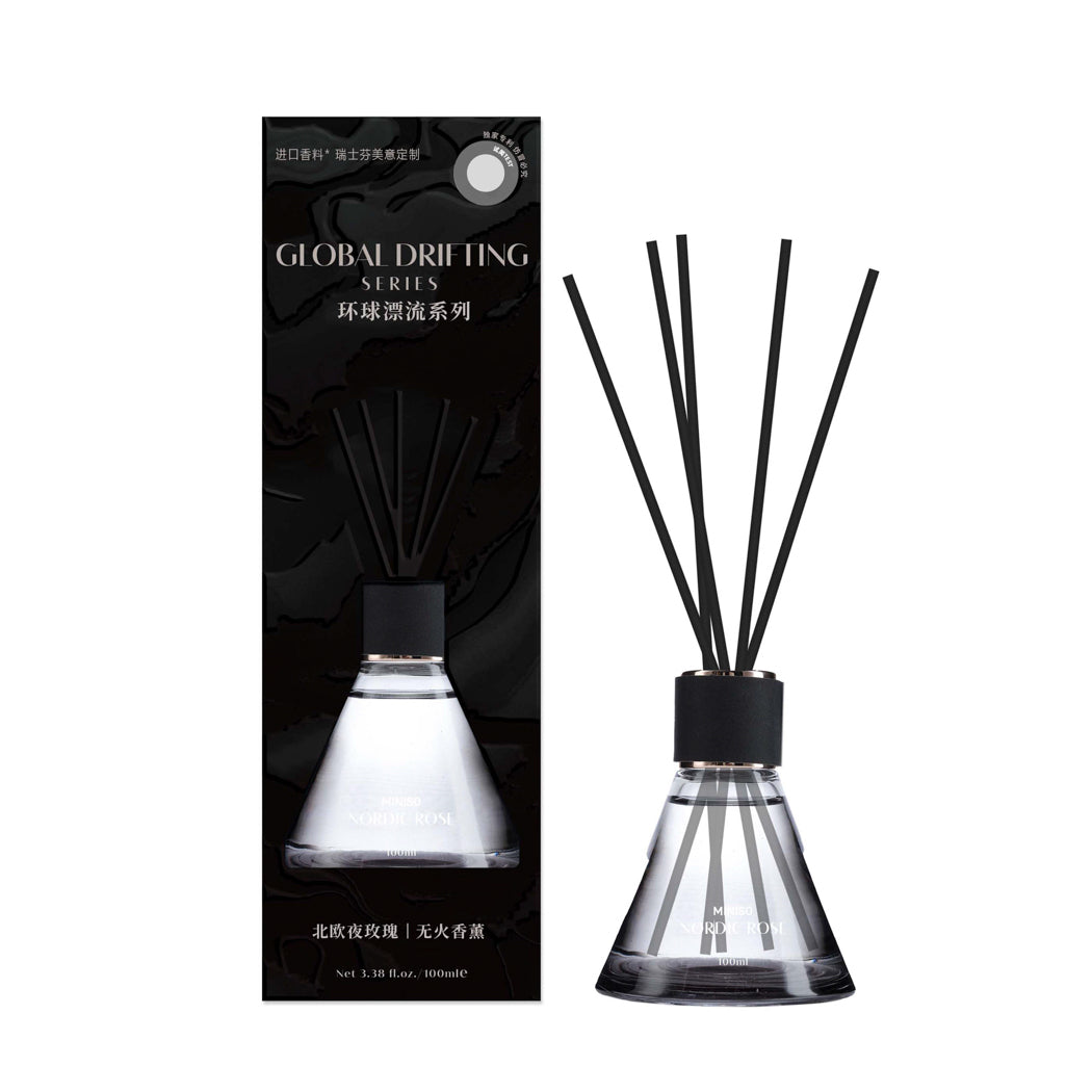 MINISO GLOBAL DRIFTING SERIES REED DIFFUSER ( NORDIC ROSE ) 2018081410104 SCENT DIFFUSER