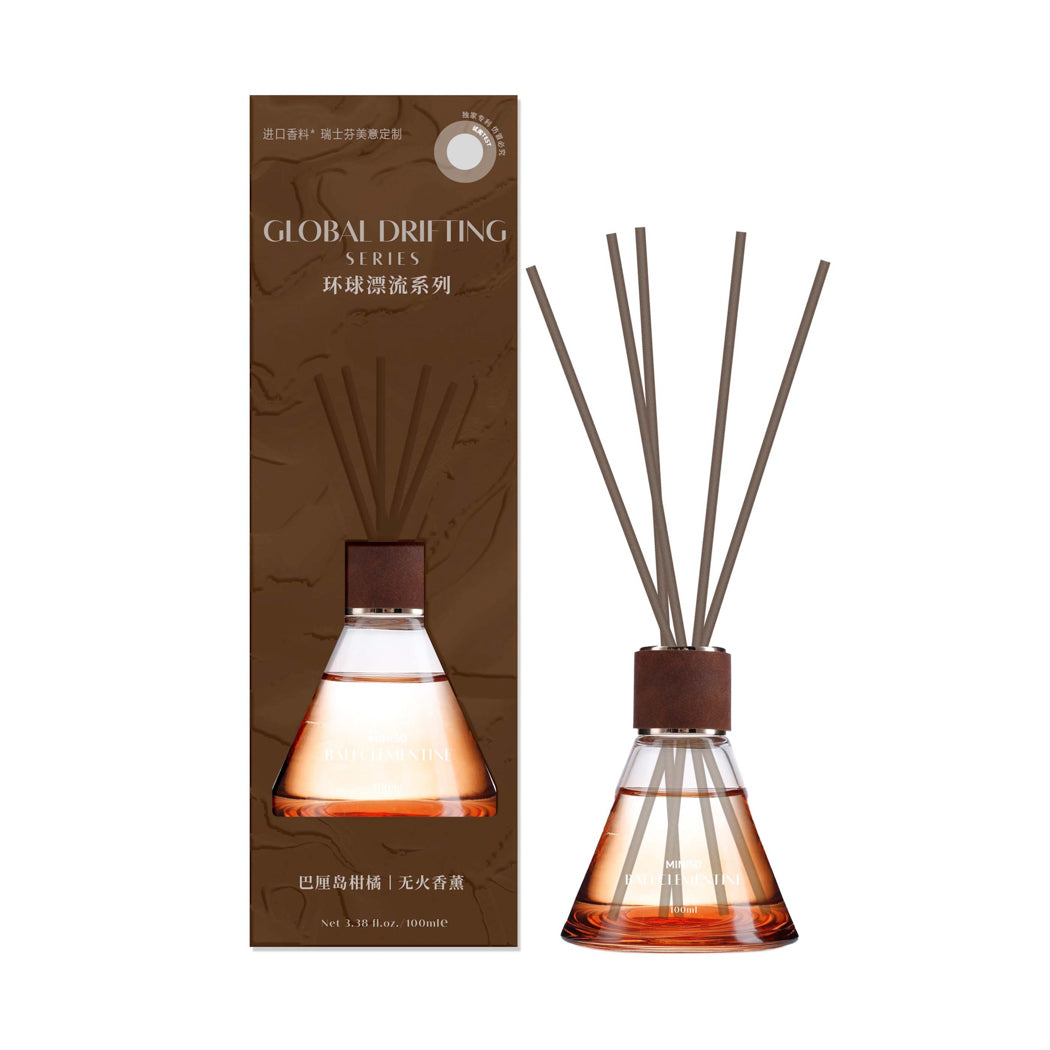 MINISO GLOBAL DRIFTING SERIES REED DIFFUSER ( BALI CLEMENTINE ) 2018081411101 SCENT DIFFUSER