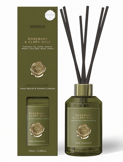 MINISO CLASSICAL SERIES REED DIFFUSER ( ROSEMARY & CLARY SAGE ) 2018087610102 SCENT DIFFUSER