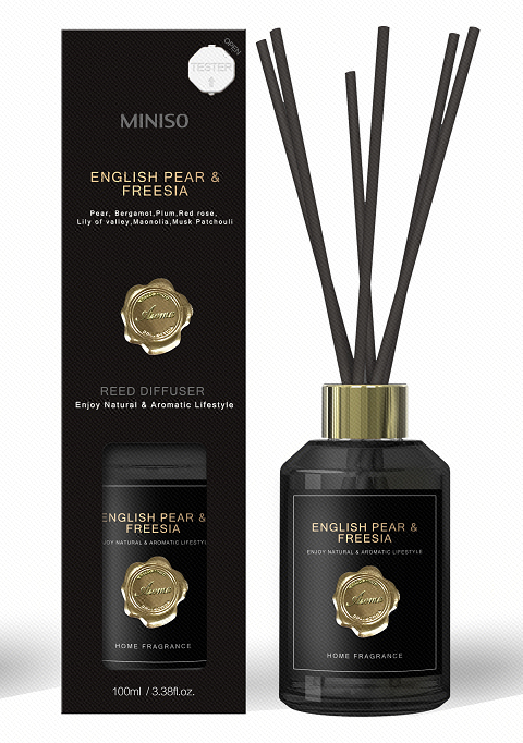 MINISO CLASSICAL SERIES REED DIFFUSER ( ENGLISH PEAR & FREESIA ) 2018087612106 SCENT DIFFUSER