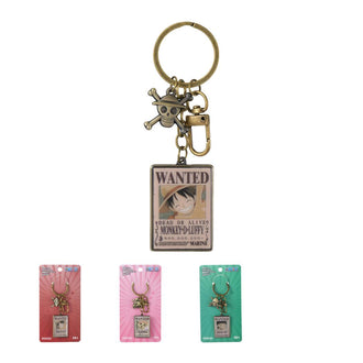 MINISO ONE PIECE CLASSIC COLLECTION METAL KEYCHAIN 2018163710108 FASHIONABLE ORNAMENTS