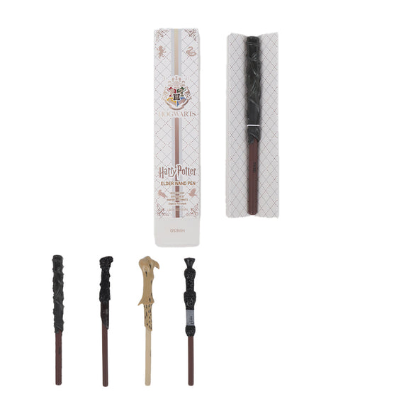MINISO HARRY POTTER WAND SURPRISE BOX BALLPOINT PEN ( 4 ASSORTED MODELS ) PDQ 2018239310102 FUN SIGNING PEN
