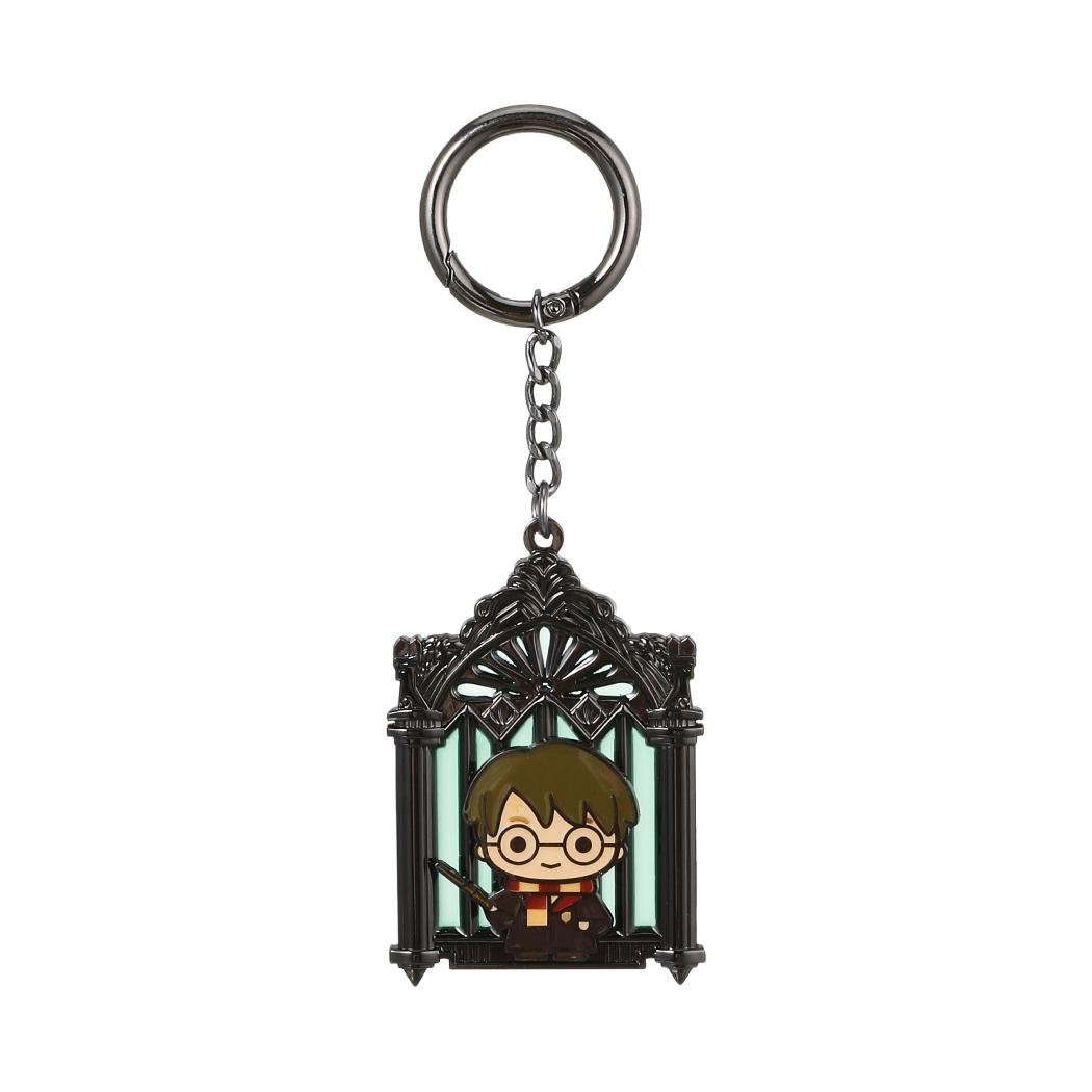 MINISO HARRY POTTER DOUBLE-LAYER METAL KEYCHAIN 2018268810109 FASHOINABLE KEYCHAINS