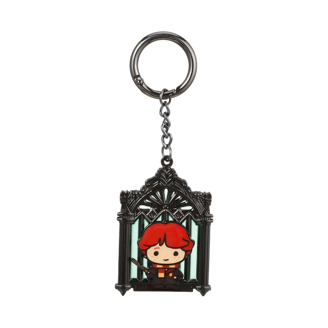 MINISO HARRY POTTER DOUBLE-LAYER METAL KEYCHAIN 2018268810109 FASHOINABLE KEYCHAINS