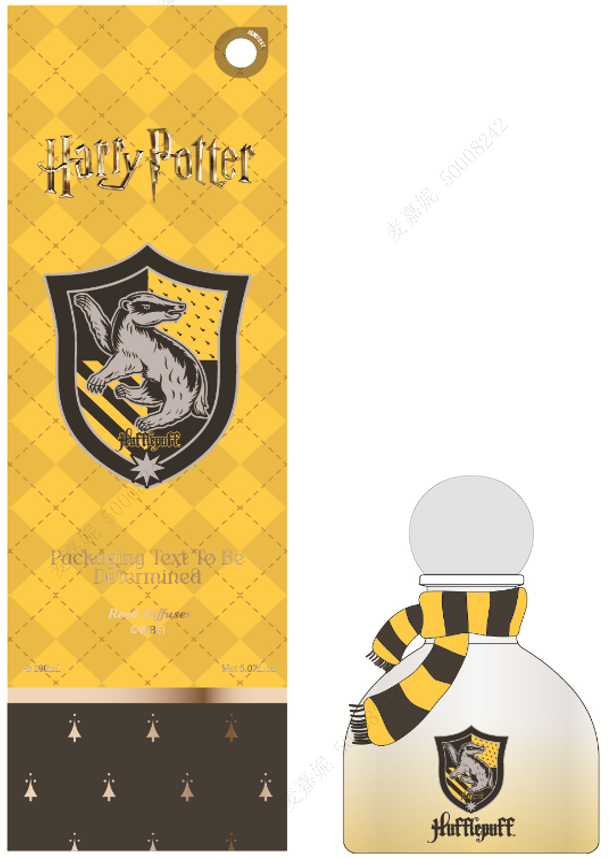 MINISO HARRY POTTER REED DIFFUSER (HUFFLEPUFF) 2018279113107 SCENT DIFFUSER