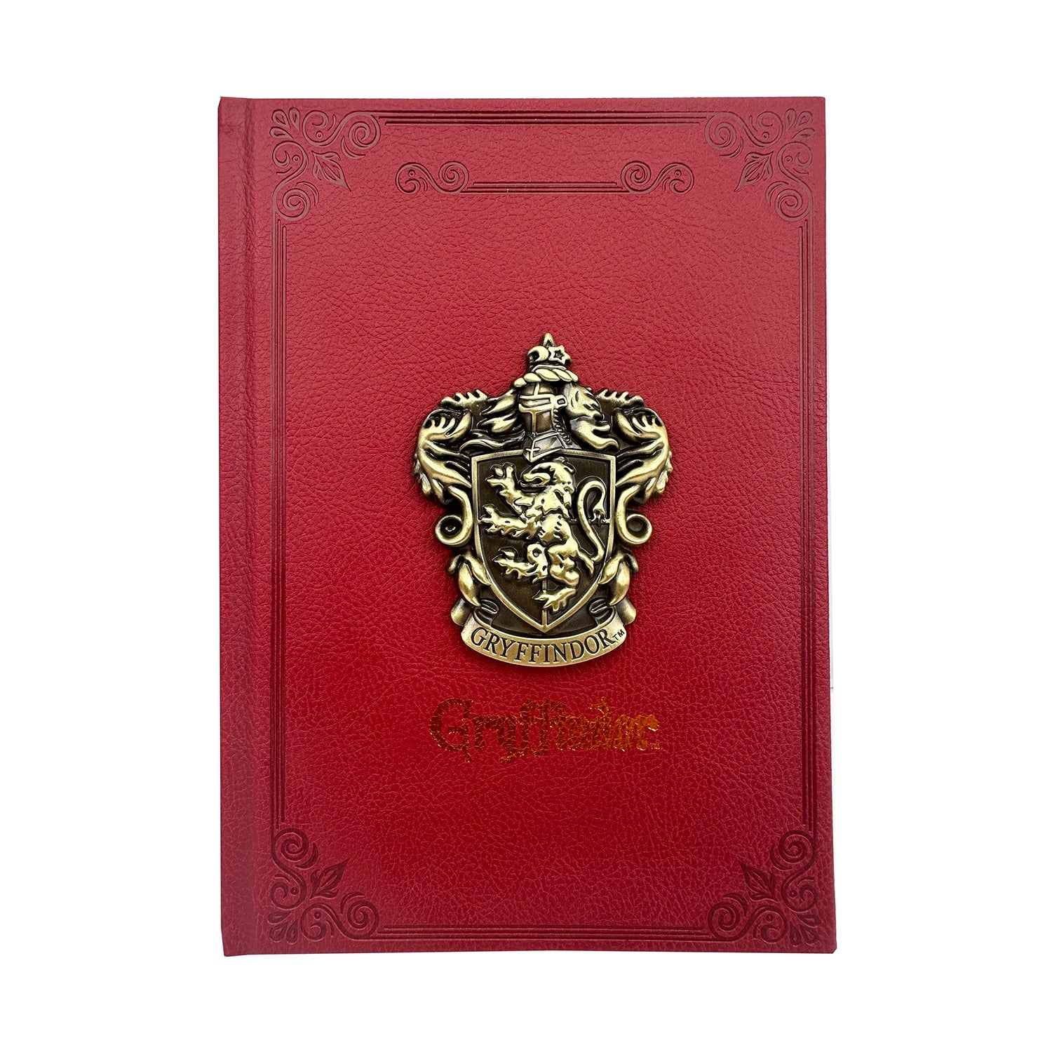 MINISO HARRY POTTER A5 PU EMBOSSMENT HARDCOVER BOOK (96 SHEETS) (GRYFFINDOR) 2018290710101 HARDCOVER MEMO BOOK