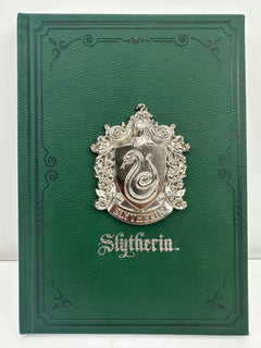 MINISO HARRY POTTER A5 PU EMBOSSMENT HARDCOVER BOOK ( 96 SHEETS ) ( SLYTHERIN ) 2018290810108 HARDCOVER MEMO BOOK