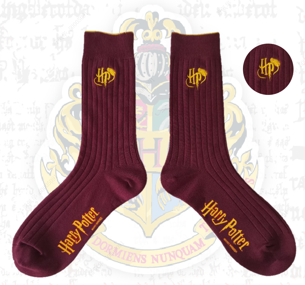 MINISO HARRY POTTER CREW SOCKS 2018296710105 FASHION IP SOCKS