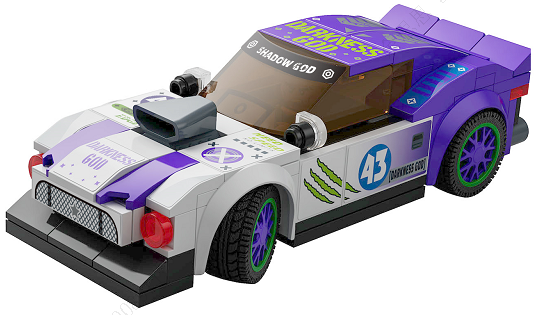 MINISO 3-IN-1 BUILDING BLOCK RACING CAR SERIES(PURPLE,MY-001) 2018301911114 BUILDING BLOCKS