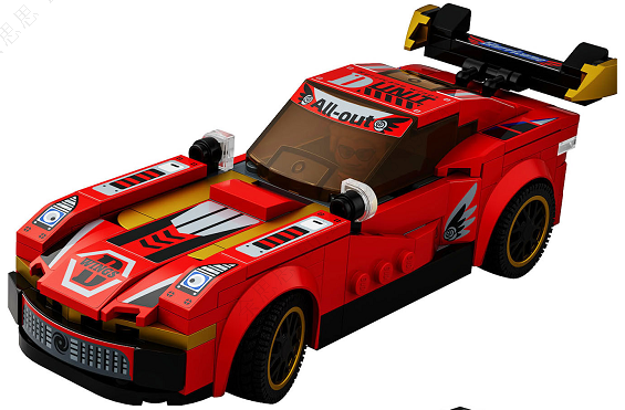 MINISO 3-IN-1 BUILDING BLOCK RACING CAR SERIES(RED,MY-004) 2018301913132 BUILDING BLOCKS