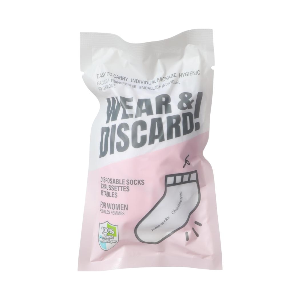 MINISO WOMEN'S DISPOSABLE ANKLE SOCKS ( 6 PAIRS ) 2018351510107 WOMEN'S LOW-CUT SOCKS