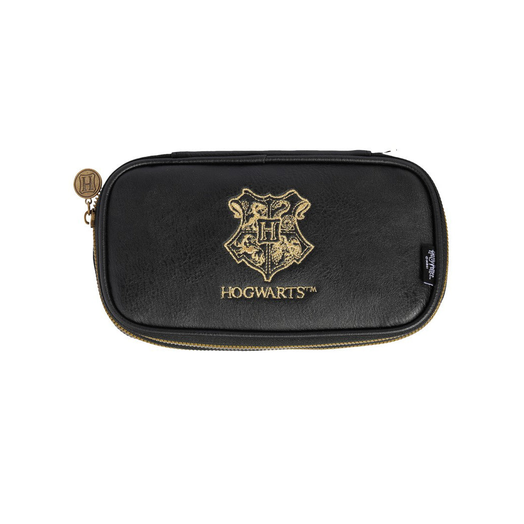 MINISO HARRY POTTER GOLDEN EMBROIDERY STATIONERY CASE 2018367810109 STATIONERY ORGANIZER