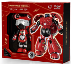 MINISO INTERSTELLAR BEAR MECHA SERIES ( RED ) 2018446012103 EDUCATIONAL TOYS