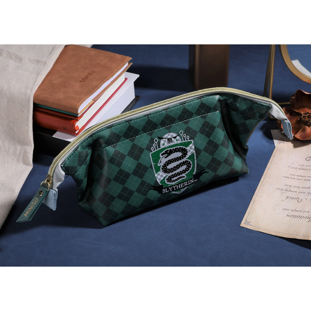 MINISO HARRY POTTER STATIONERY CASE (SLYTHERIN) 2018478310109 STATIONERY ORGANIZER