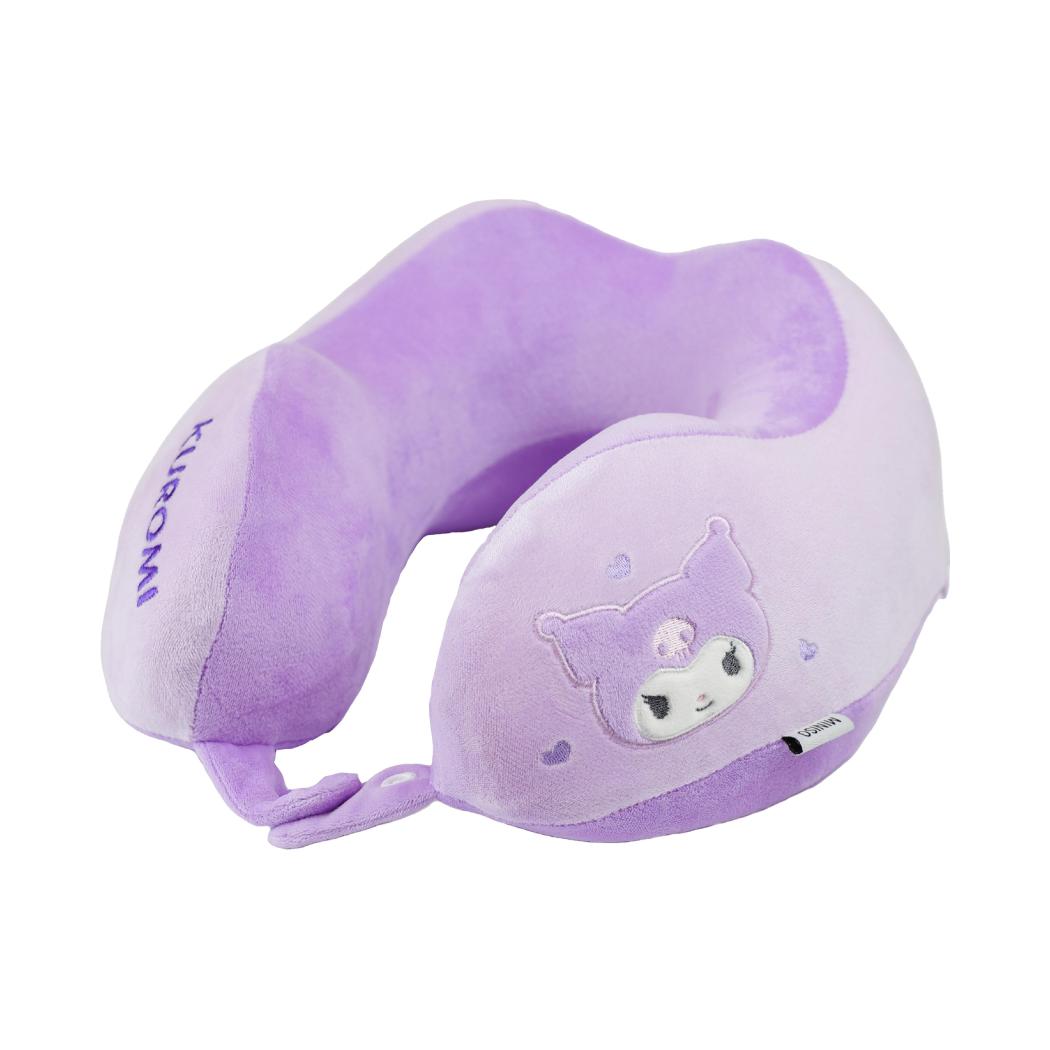 MINISO SANRIO CHARACTERS MEMORY FOAM NECK PILLOW ( KUROMI ) 2018501813102 U-SHAPED NECK PILLOW