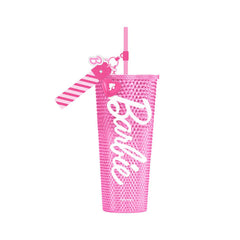 MINISO BARBIE COLLECTION DOUBLE WALL PLASTIC TUMBLER 800ML 2018511510107 PLASTIC WATER BOTTLE