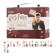 MINISO HARRY POTTER HOGWARTS SCHOOL SEASON SUITCASE SURPRISE BOX PENDANT 2018519510109 BLIND BOX