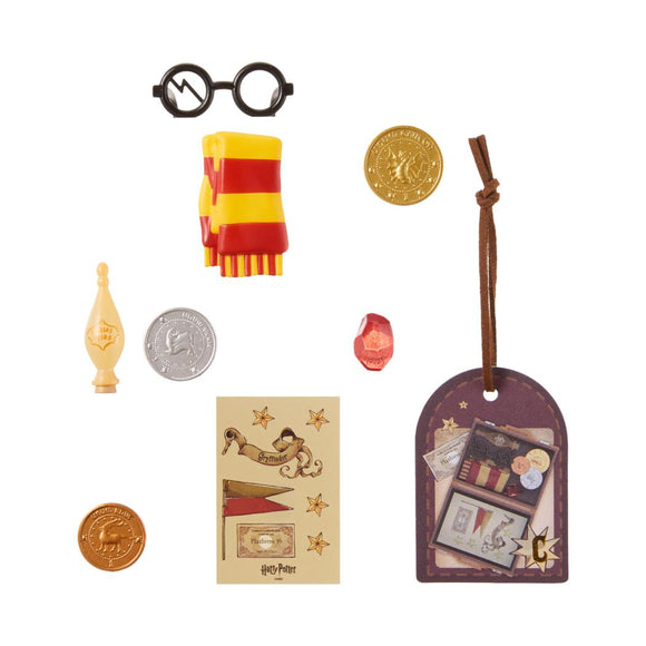 MINISO HARRY POTTER HOGWARTS SCHOOL SEASON SUITCASE SURPRISE BOX PENDANT 2018519510109 BLIND BOX