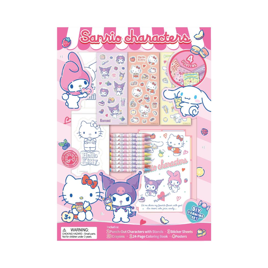 MINISO SANRIO CHARACTERS DESSERT COLLECTION DIY DRAWING SET ( PDQ ) 2018530510102 EDUCATIONAL TOYS