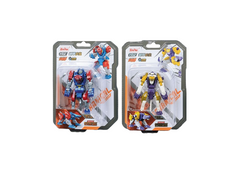 MINISO ALLOY TRANSFORMATION SERIES STEEL ARMOR BEAST (2 ASSORTED MODELS)(BLUE/PURPLE) 2018535911102 TRANSFORMATION TOYS
