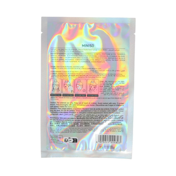 MINISO HYDROGEL FACIAL MASK SHEET (NICOTINAMIDE) 2018857710100 FACIAL MASK SHEET