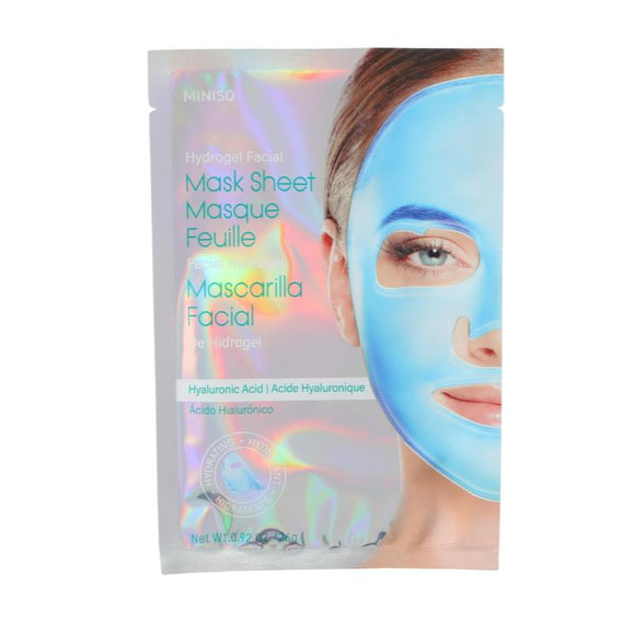 MINISO HYDROGEL FACIAL MASK SHEET (HYALURONIC ACID) 2018857713101 FACIAL MASK SHEET