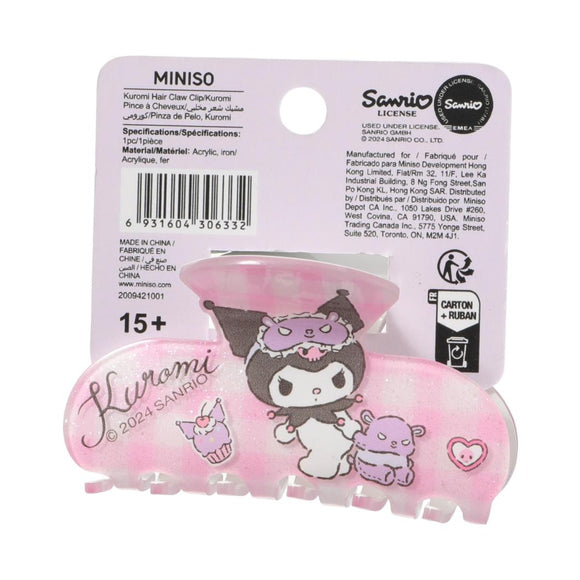 MINISO KUROMI HAIR CLAW CLIP 2019981110101 HAIR CLIPPERS