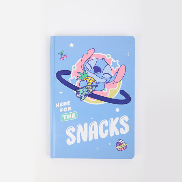 MINISO DISNEY STITCH DINNER PARTY COLLECTION FLYING TRACK HARDCOVER BOOK (80 SHEETS) 2020320710104 HARDCOVER MEMO BOOK