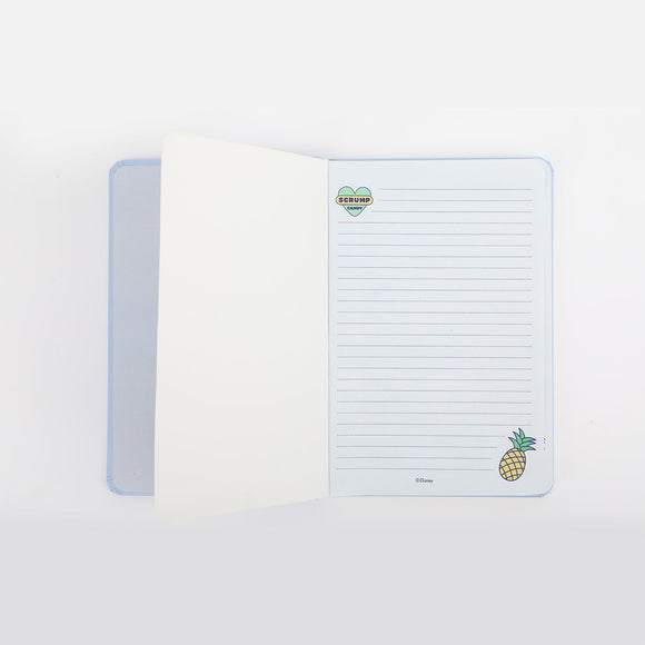 MINISO DISNEY STITCH DINNER PARTY COLLECTION 80-SHEET A5 HARDCOVER BOOK & SILICONE STICKERS SET 2020320910108 HARDCOVER MEMO BOOK