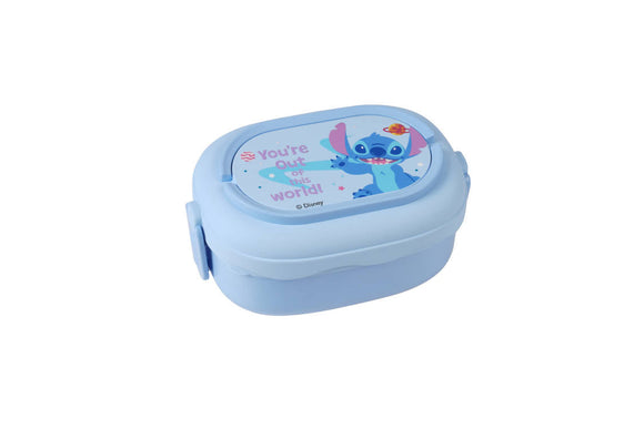 MINISO DISNEY LILO & STITCH COLLECTION DOUBLE LAYER LUNCH BOX WITH HANDLE 1600ML 2020388010109 BENTO BOX
