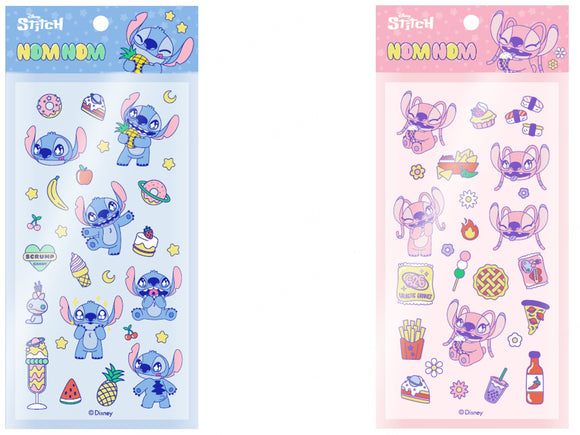 MINISO DISNEY STITCH DINNER PARTY COLLECTION FOAM STICKERS (2 ASSORTED MODELS) 2020680410102 CREATIVE DIY