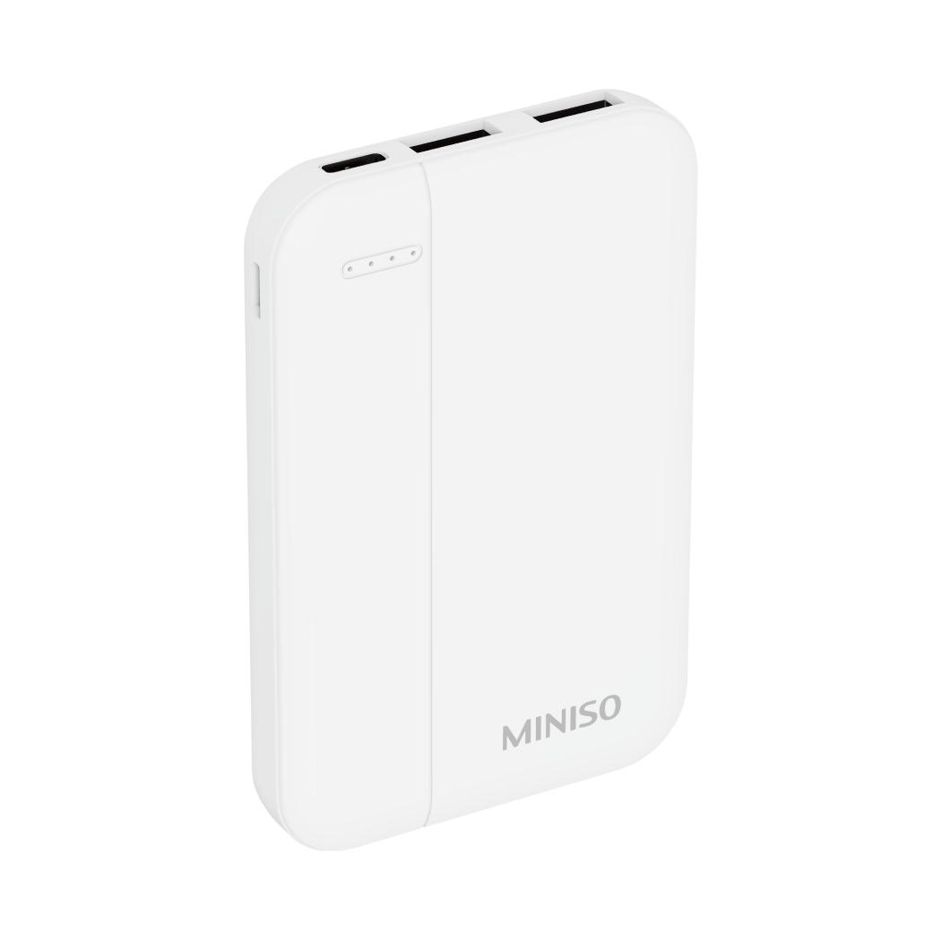 MINISO 5000MAH POWER BANK MODEL: M23(WHITE) 2020769510105 POWER BANK