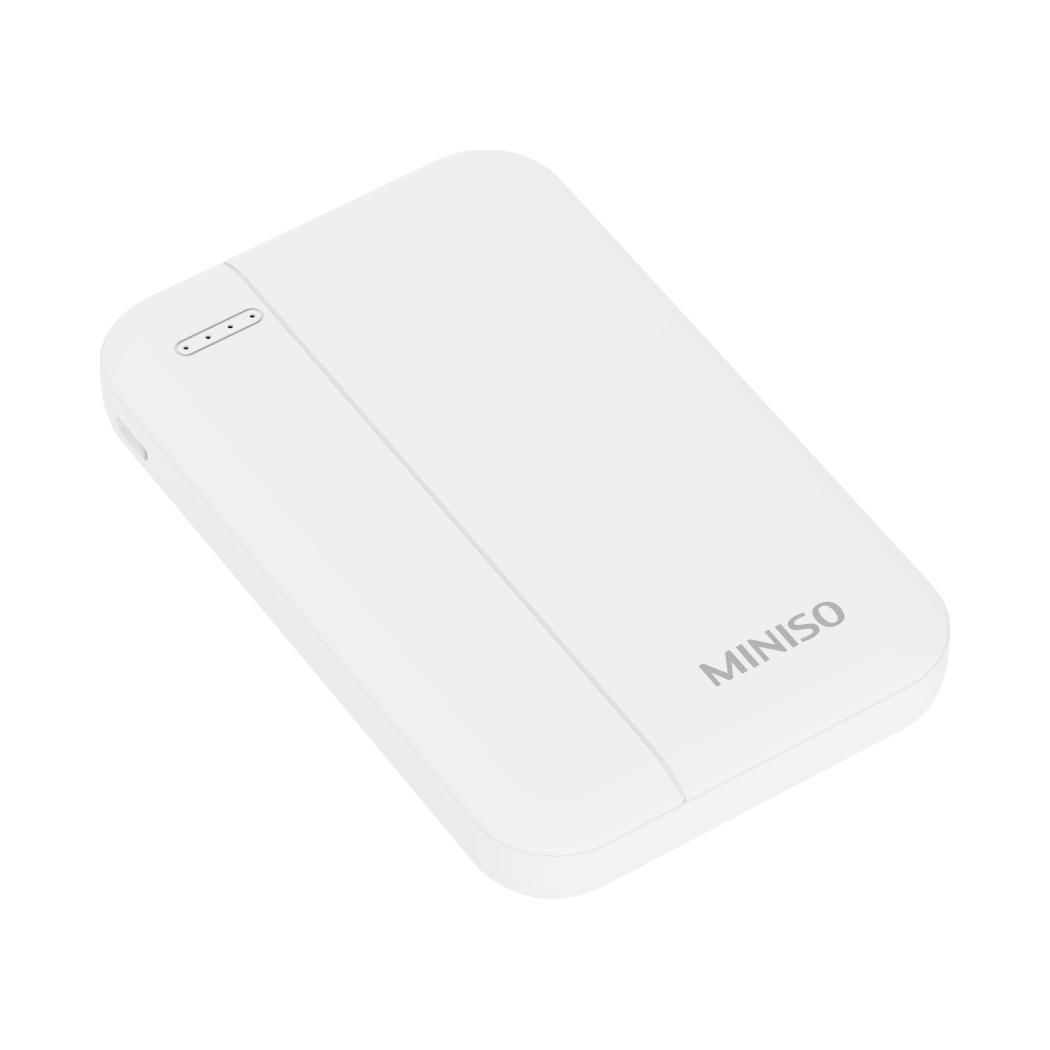 MINISO 5000MAH POWER BANK MODEL: M23(WHITE) 2020769510105 POWER BANK