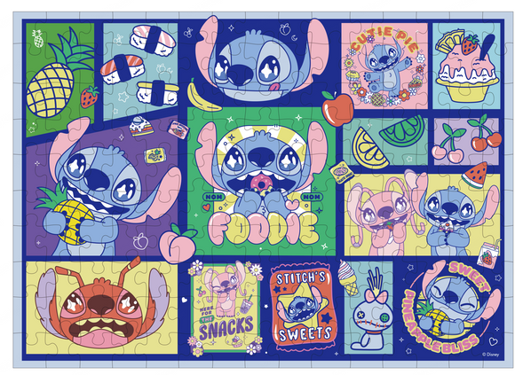 MINISO DISNEY STITCH DINNER PARTY COLLECTION 1000-PIECE PUZZLE 2020827710102 PUZZLES