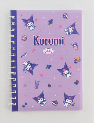 MINISO KUROMI RETRO COLLECTION A5 PP WIRE-BOUND BOOK (80 SHEETS) 2020901610106 WIREBOUND BOOK