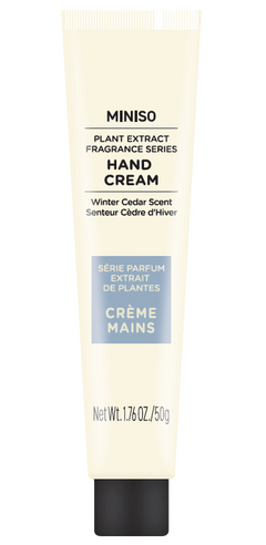 MINISO PLANT EXTRACT FRAGRANCE SERIES HAND CREAM (WINTER CEDAR SCENT) 2021072710107 HAND CREAM