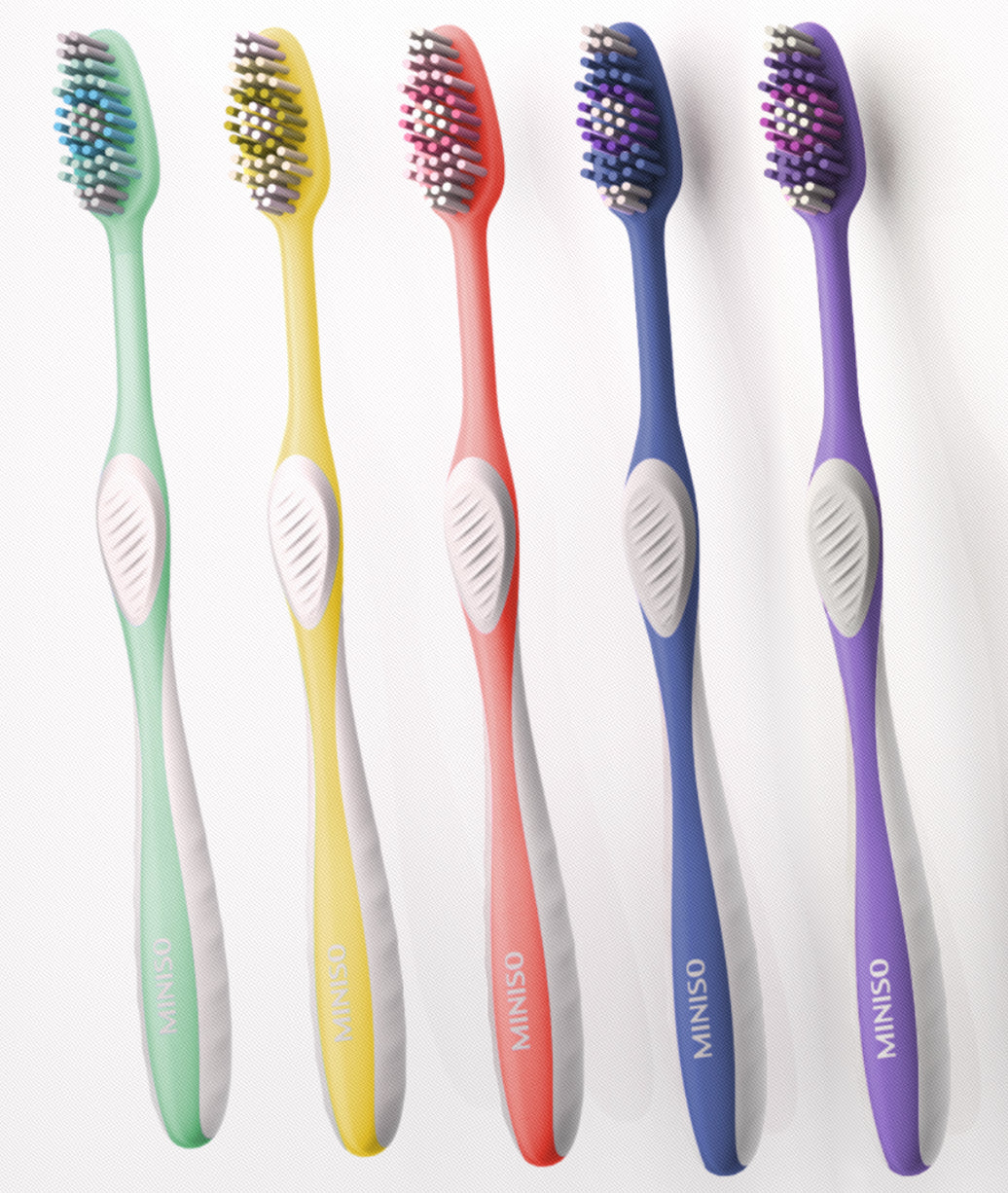MINISO 360° DEEP CLEANING TOOTHBRUSHES ( 5 PACK ) 2011795010103 TOOTHBRUSH-2