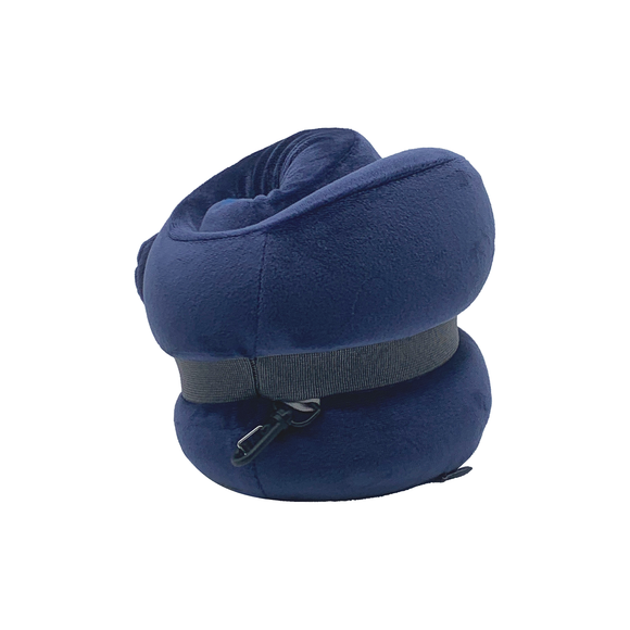 MINISO FOLDABLE NUMBER ZERO NECK PILLOW WITH HOOK(DARK BLUE) 2021481710101 U-SHAPED NECK PILLOW