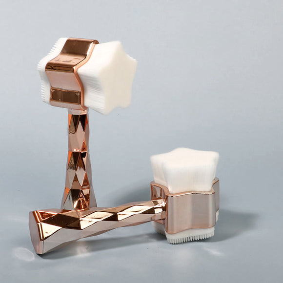 MINISO SPARKLING STAR SERIES DUAL-SIDED FACIAL CLEANSING BRUSH 2013386210107 FACIAL CLEANSING BRUSH