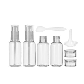 MINISO PORTABLE 8-PIECE TRAVEL BOTTLE SET 2013342910102 TRAVEL KIT
