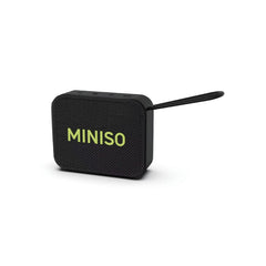 MINISO CLOTH COVER WATER-PROOF WIRELESS SPEAKER MODEL: A151(BLACK) 2022389112103 WIRELESS SPEAKER