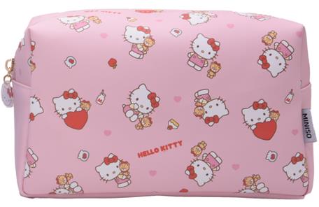 MINISO HELLO KITTY RECTANGLE COSMETIC BAG 2023084110104 COSMETIC BAG