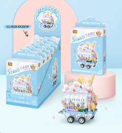 MINISO VENDING CART COLLECTION BUILDING BLOCKS ( ICE CREAM ) 2023133010102 BUILDING BLOCKS
