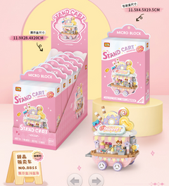 MINISO VENDING CART COLLECTION BUILDING BLOCKS ( DESSERT ) 2023133011109 BUILDING BLOCKS