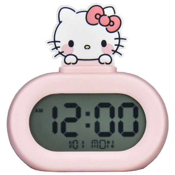 MINISO HELLO KITTY DIGITAL ALARM CLOCK 2023344410104 ALARM/ CLOCK